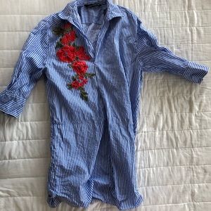 Zara Blossom T-shirt dress